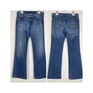 Lucky Brand Sweet N Low Bootcut Blue Jeans Size 6/28 Made In USA